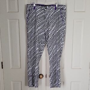 Tattoo Golf Mens Performance Houndstooth Golf Pants Sz 38x30
